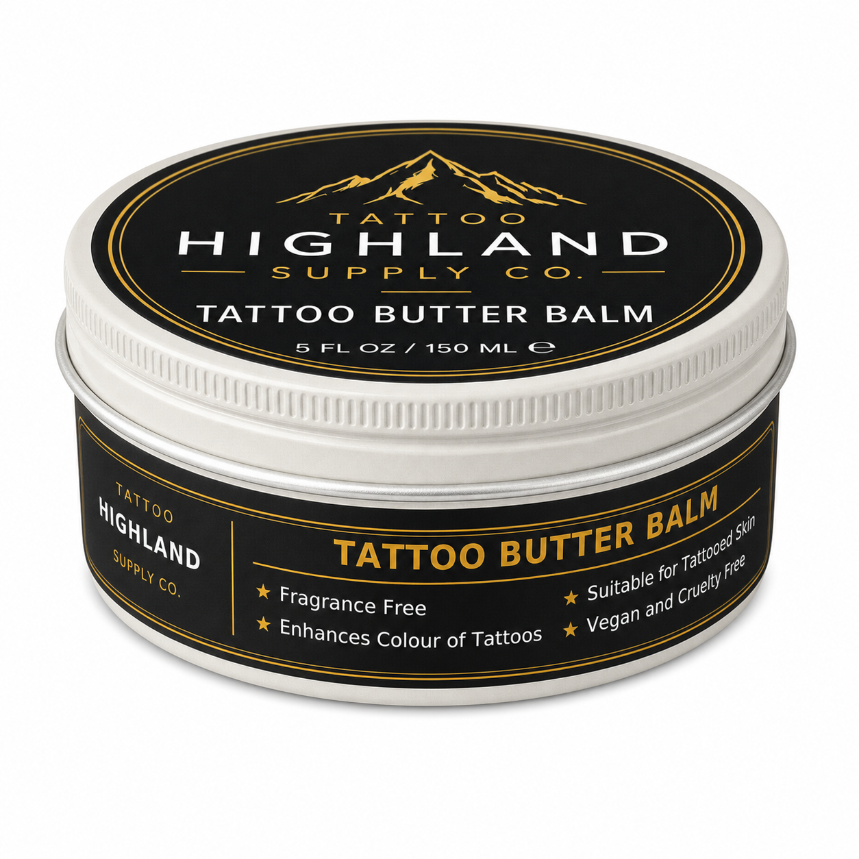 Highland Tattoo Supply Co Tattoo Butter Balm, 150 ml tin